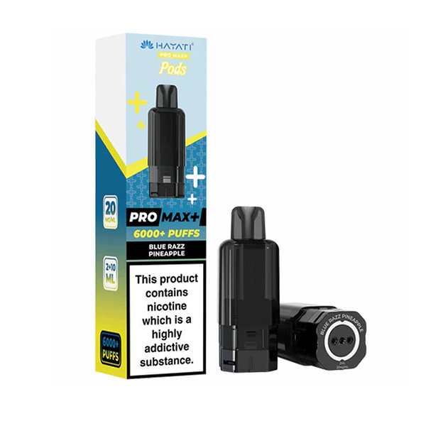 Hayati Pro Max Plus Refill Pod – Blue Razz Pineapple