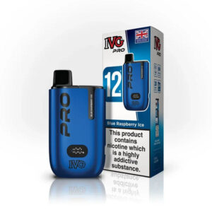 IVG Pro 12 Blue Raspberry Ice Vape Kit