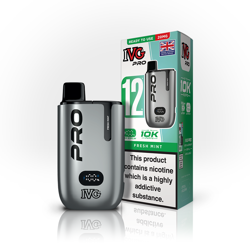 IVG Pro 12 Fresh Mint Vape Kit