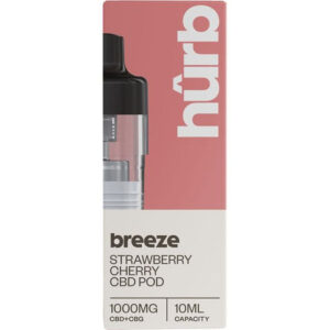 Hûrb Breeze CBD REFILL POD (1000mg) - Strawberry Cherry