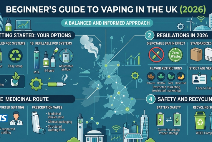 Beginner’s Guide to Vaping in the UK (2026)