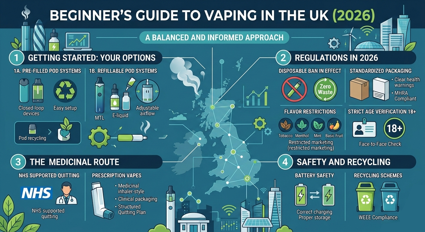 Beginner guide to vaping UK